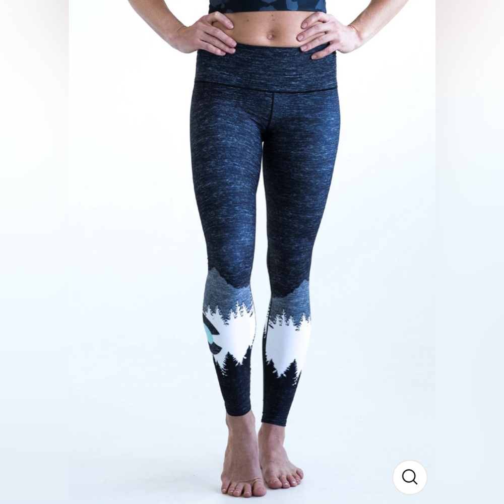 Colorado Threads Winter Native Yoga Leggings Tights Pantd